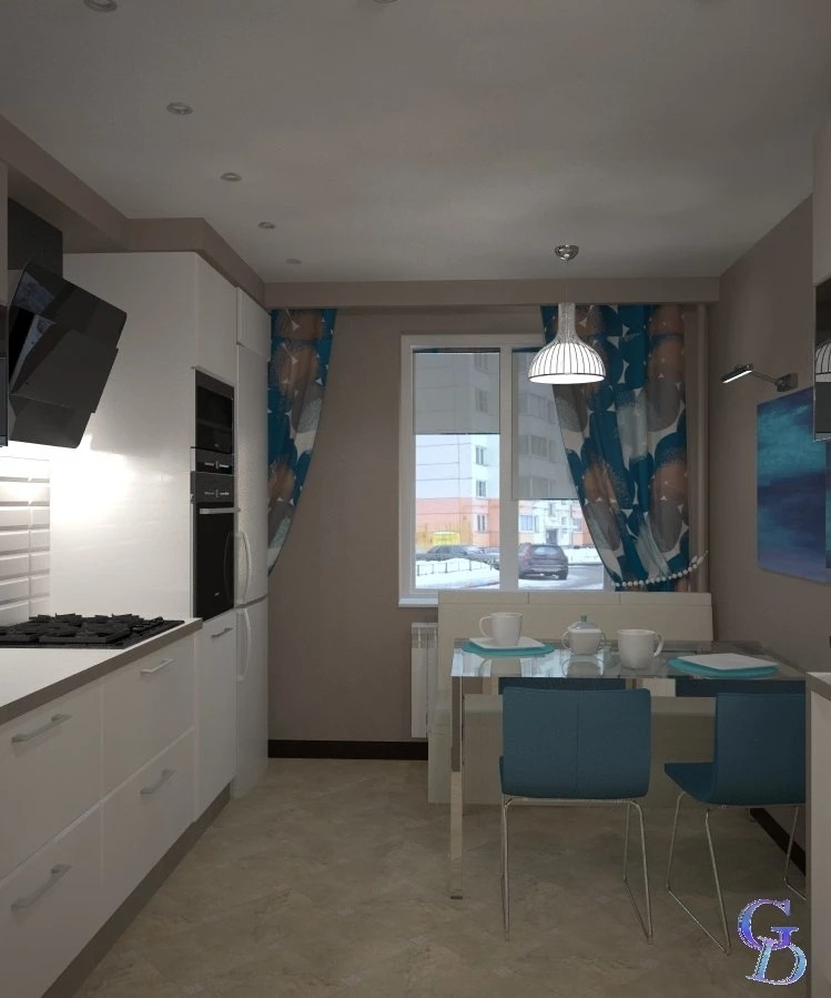 Проект двухкомнатной квартиры