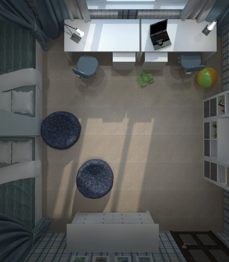 Пример полного дизайн-проекта (квартира на Петергофском шоссе)