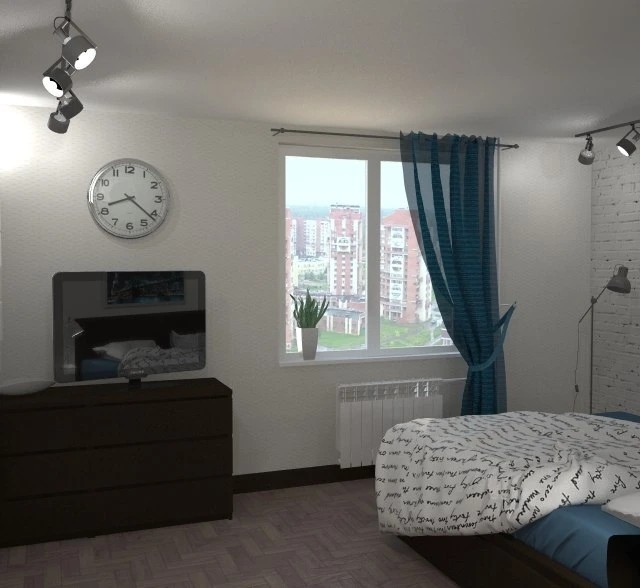 Экспресс-дизайн комнаты для девушки в стиле Нью-Йорк