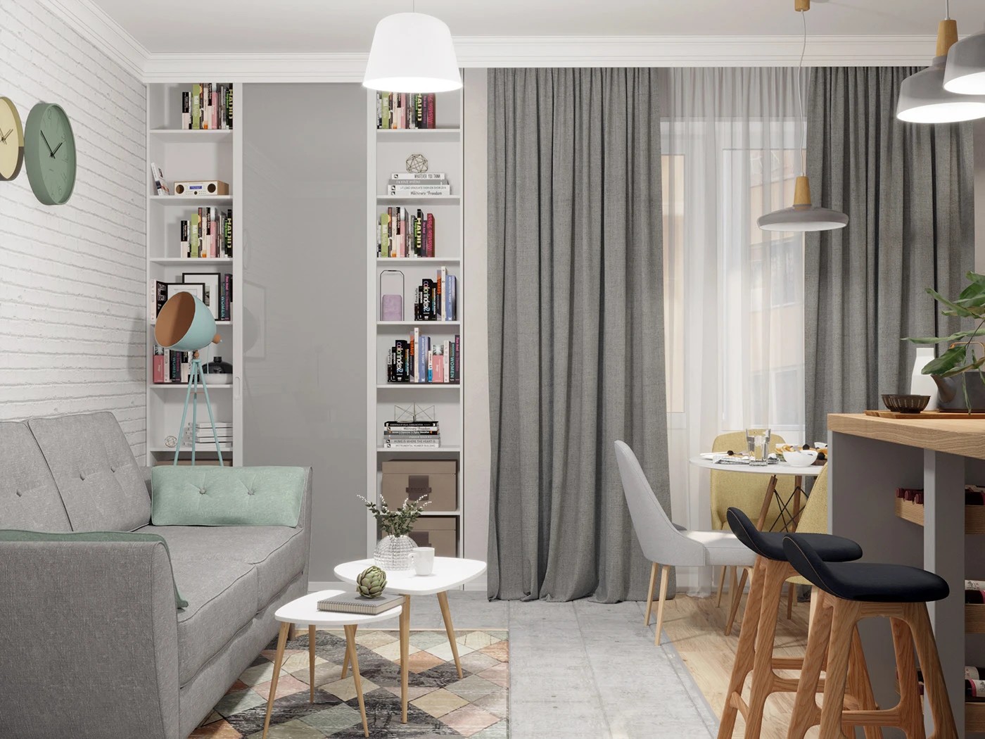 Квартира в Москве.