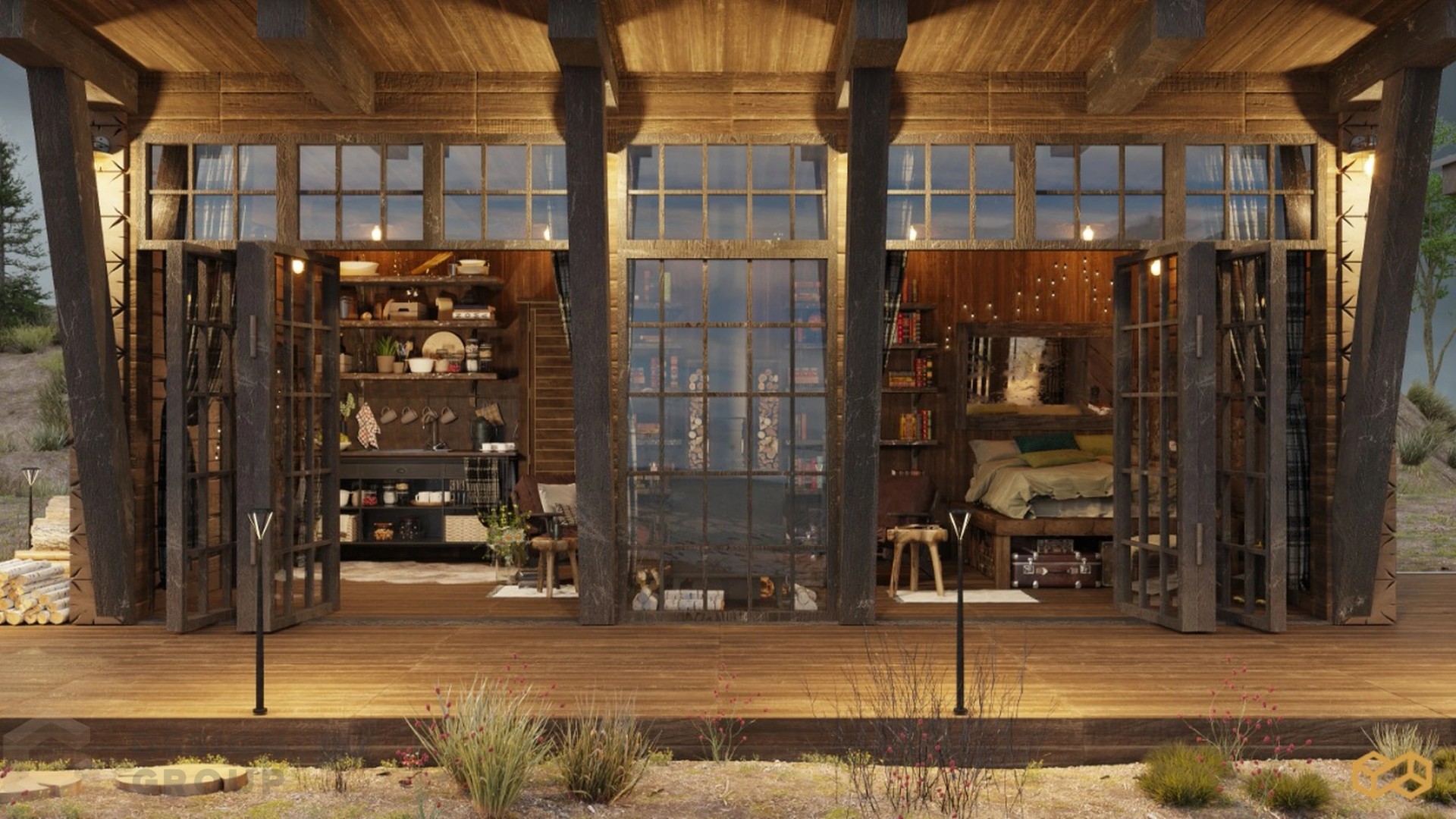 Загородный дом Шотландия