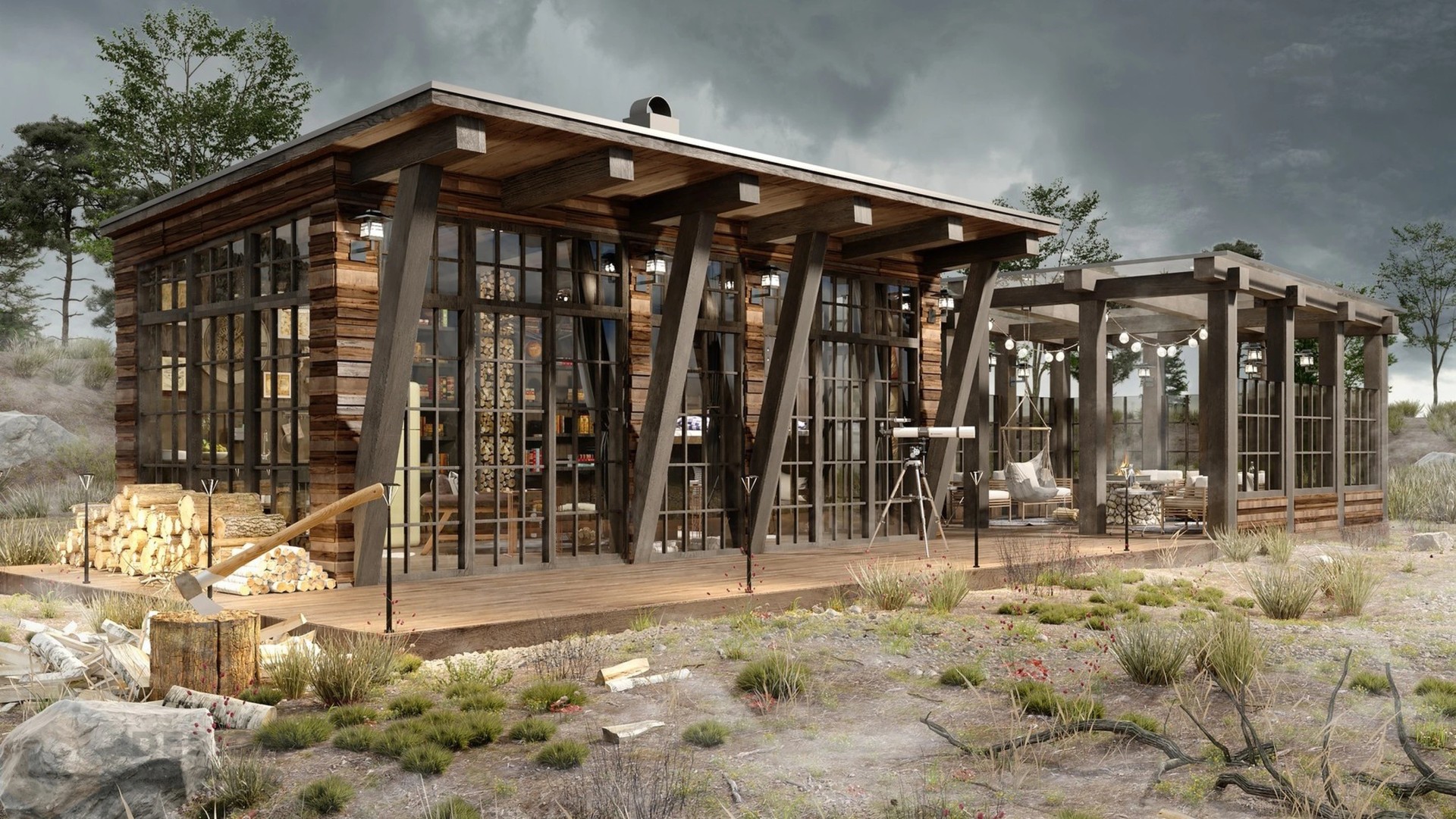 Загородный дом Шотландия