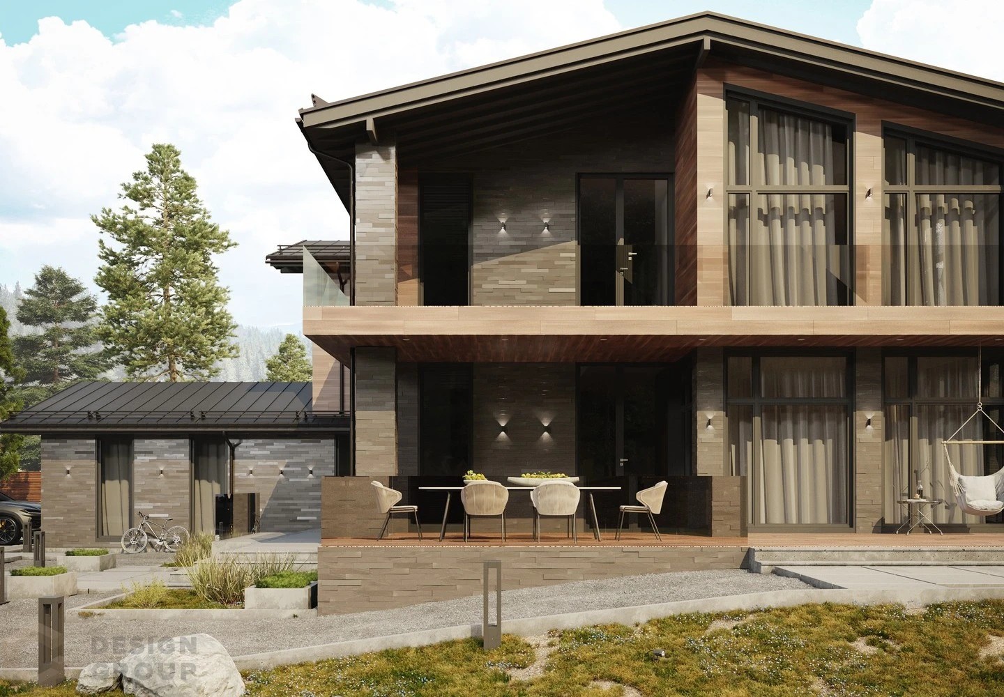 Загородный дом Порошкино