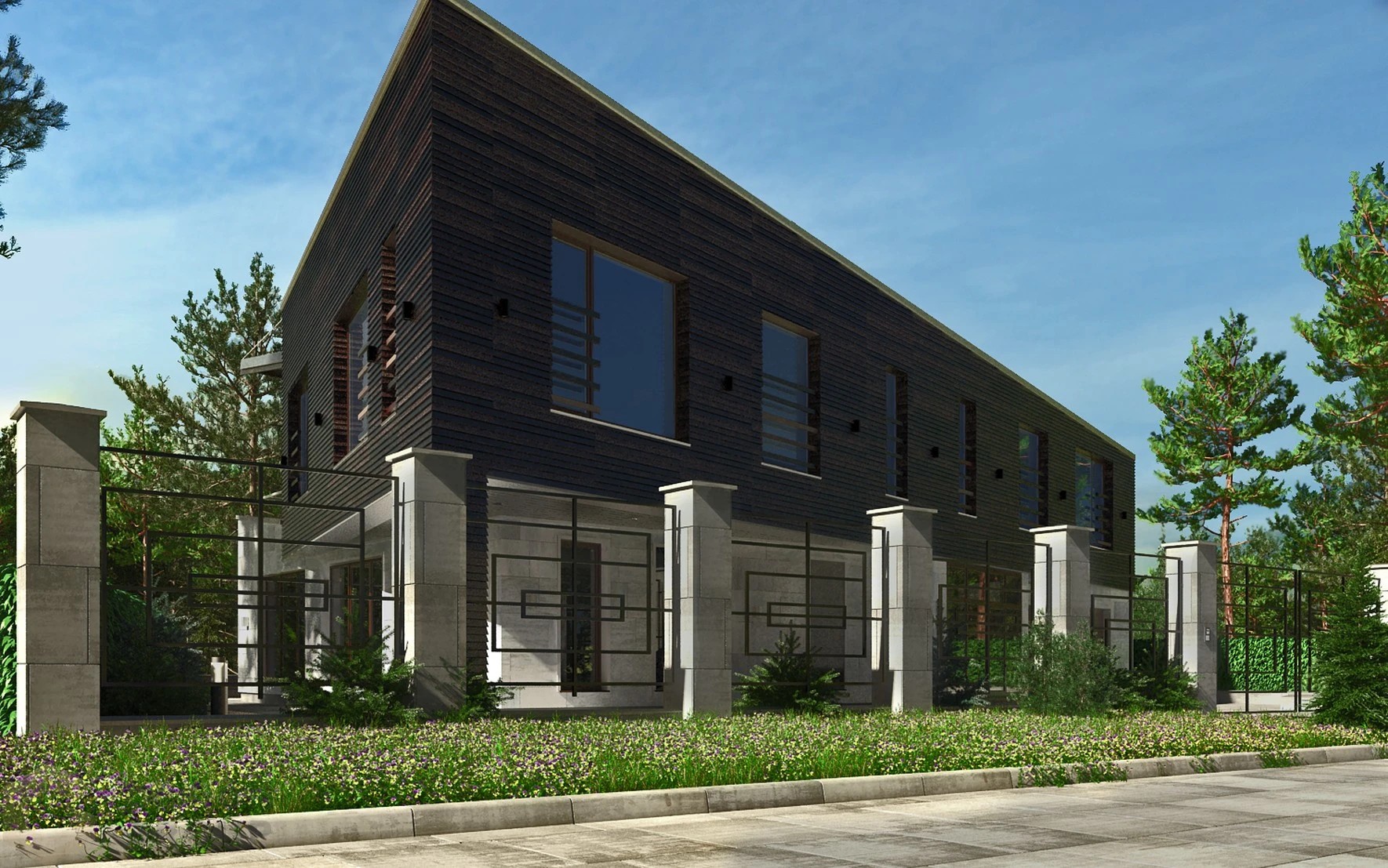 Загородный дом Янтарный бор