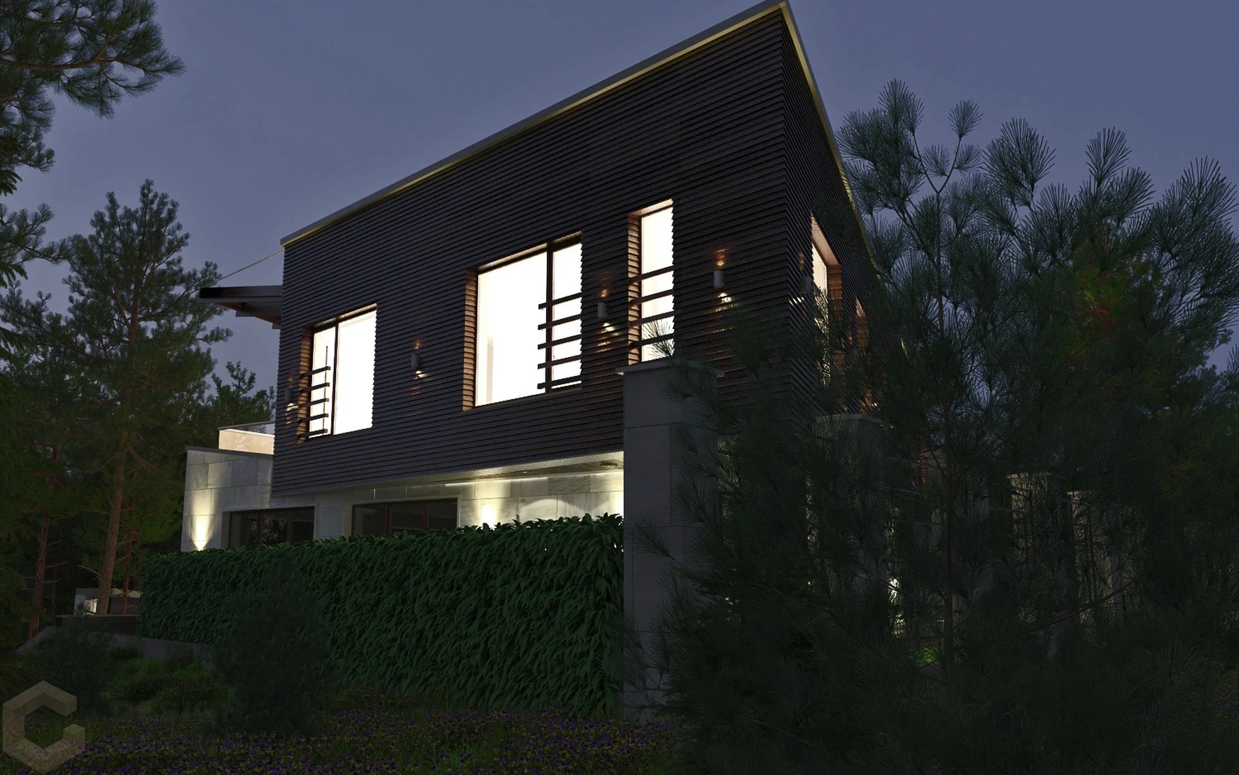 Загородный дом Янтарный бор