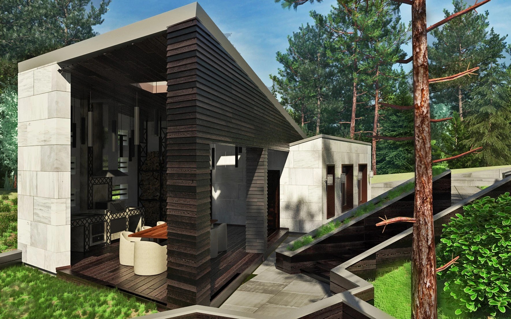 Загородный дом Янтарный бор