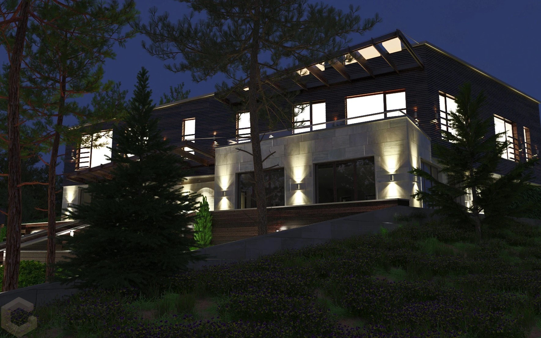 Загородный дом Янтарный бор