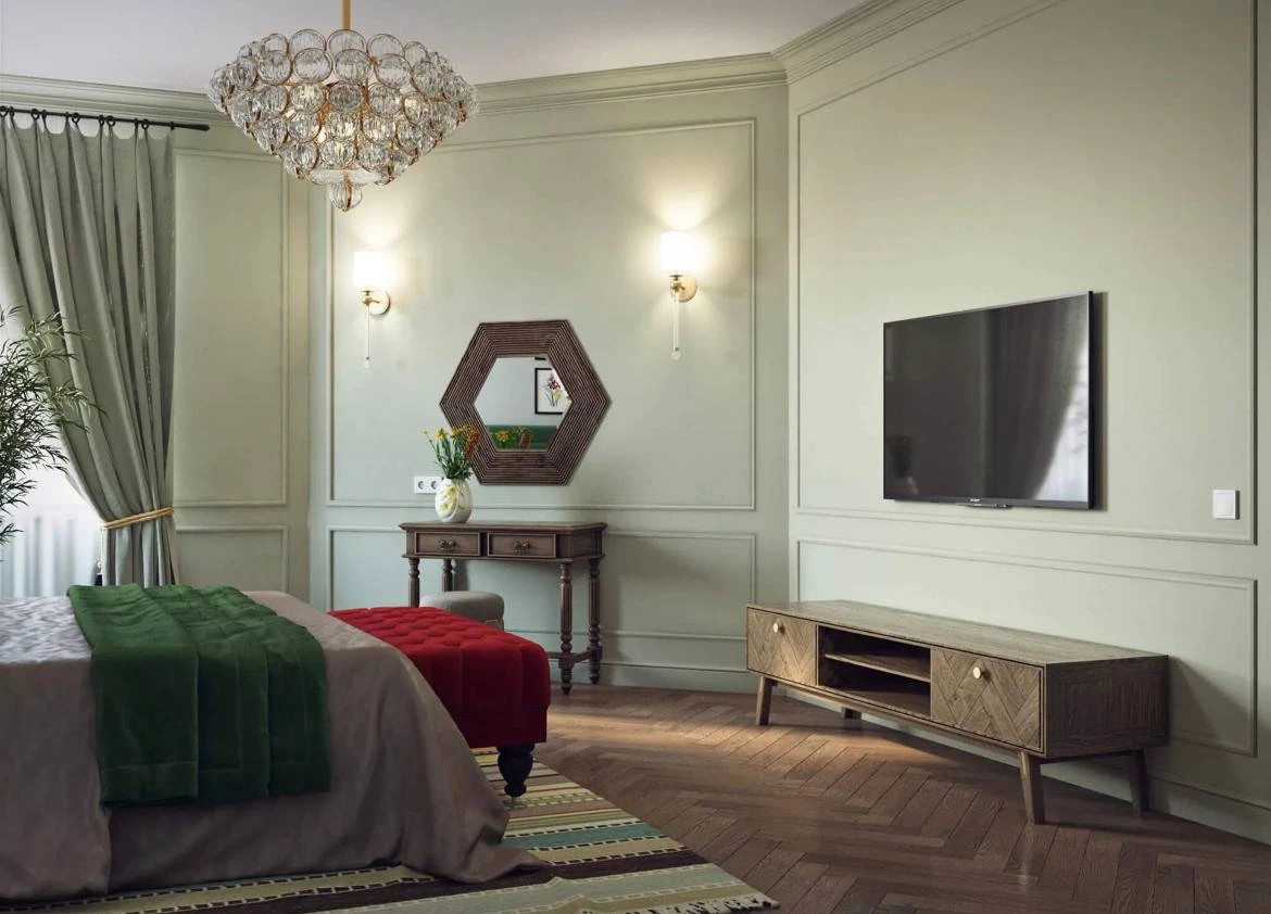 Проект четырехкомнатной квартиры на Крестовском острове