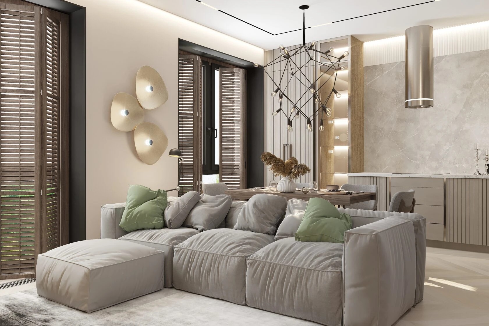 2-комнатная квартира 52 м2