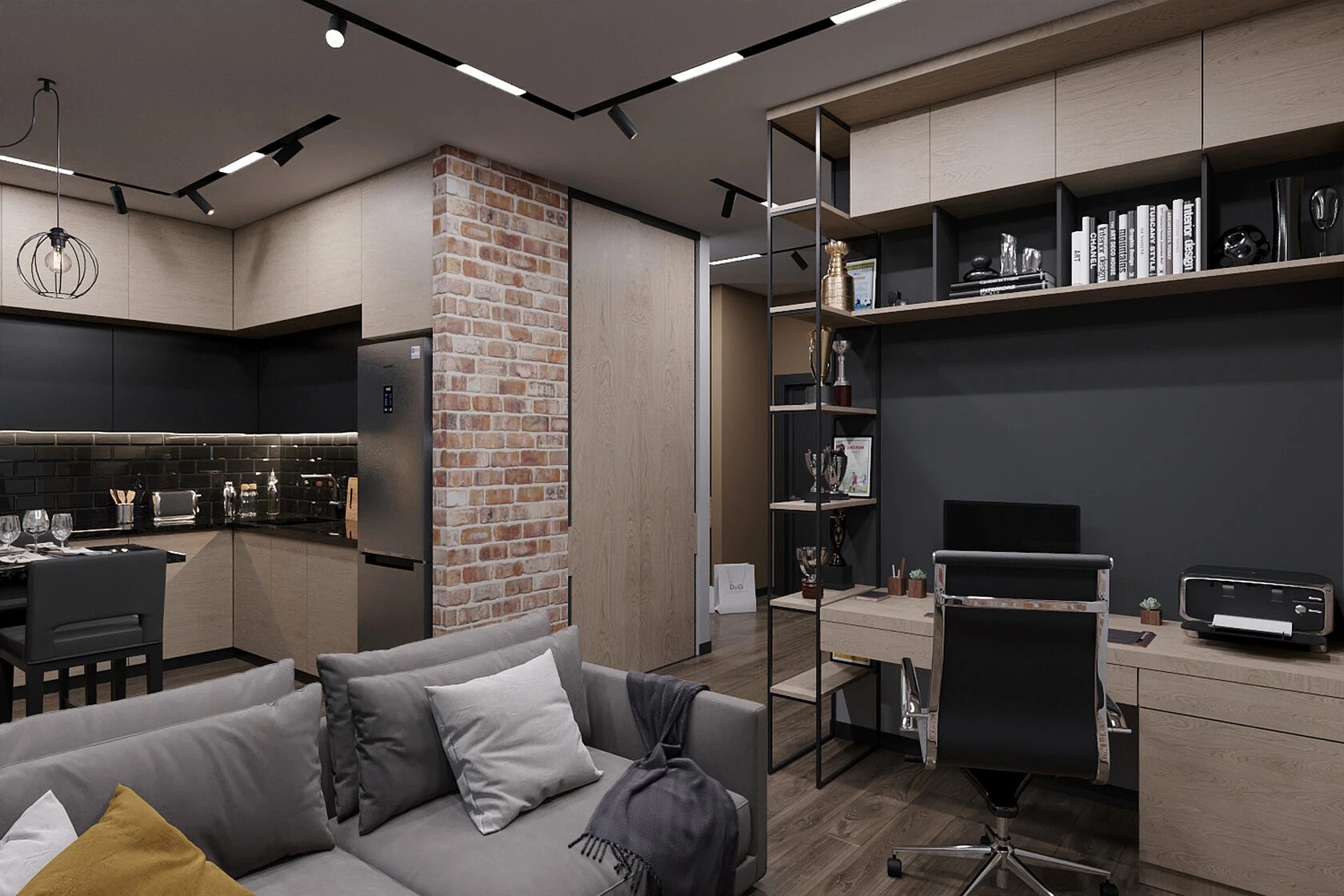 3-комнатная квартира 66 м2