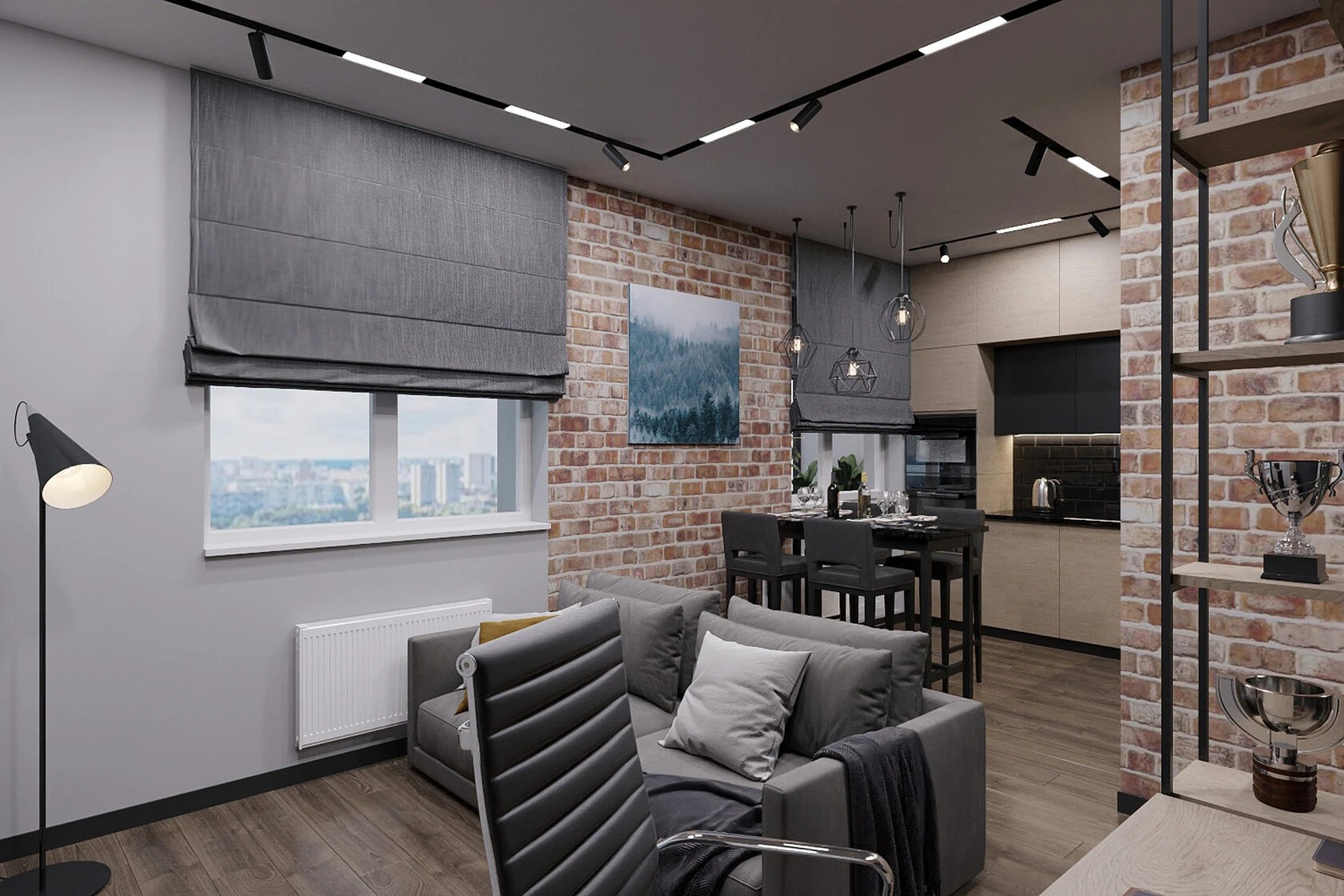 3-комнатная квартира 66 м2