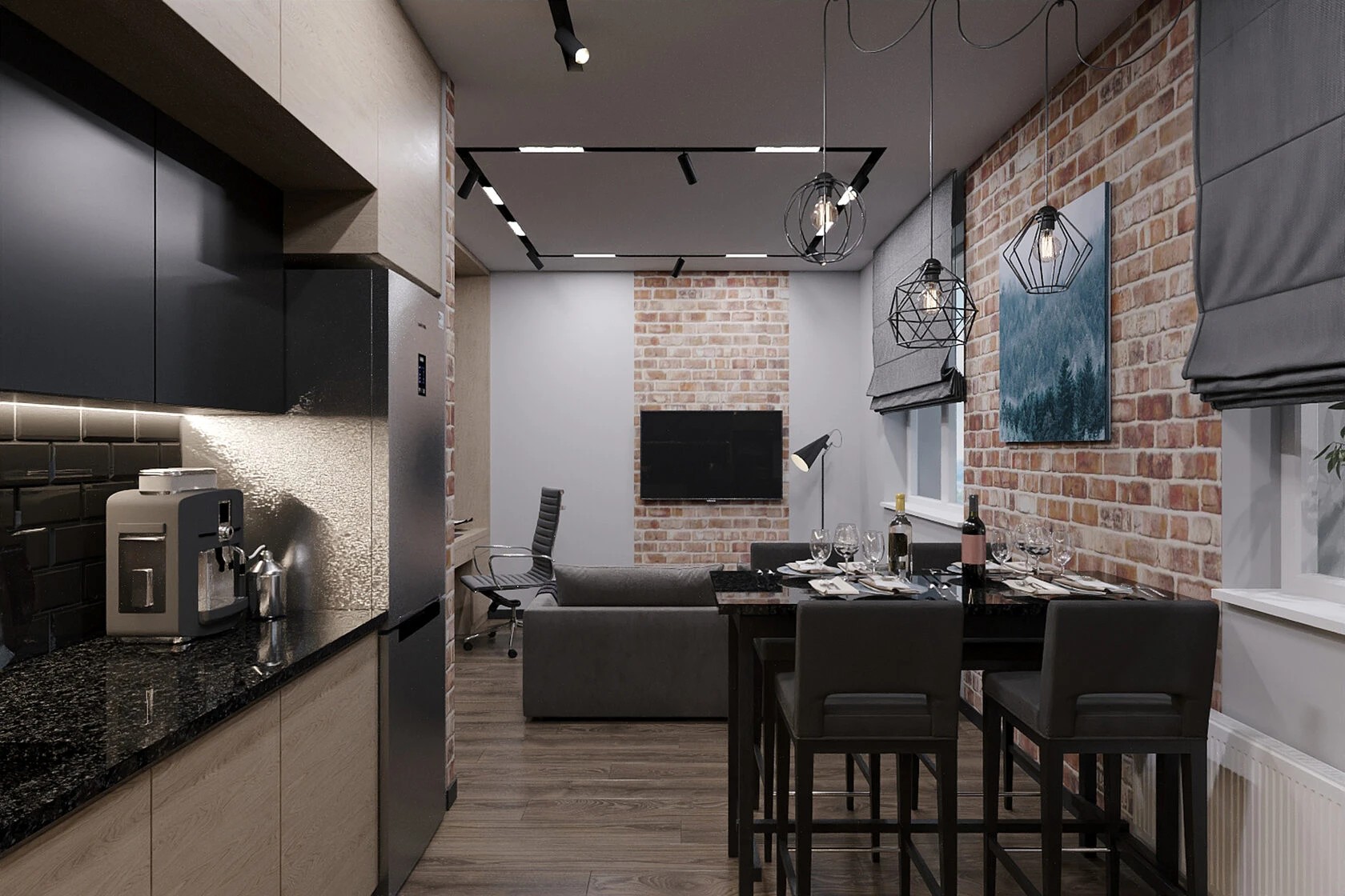 3-комнатная квартира 66 м2