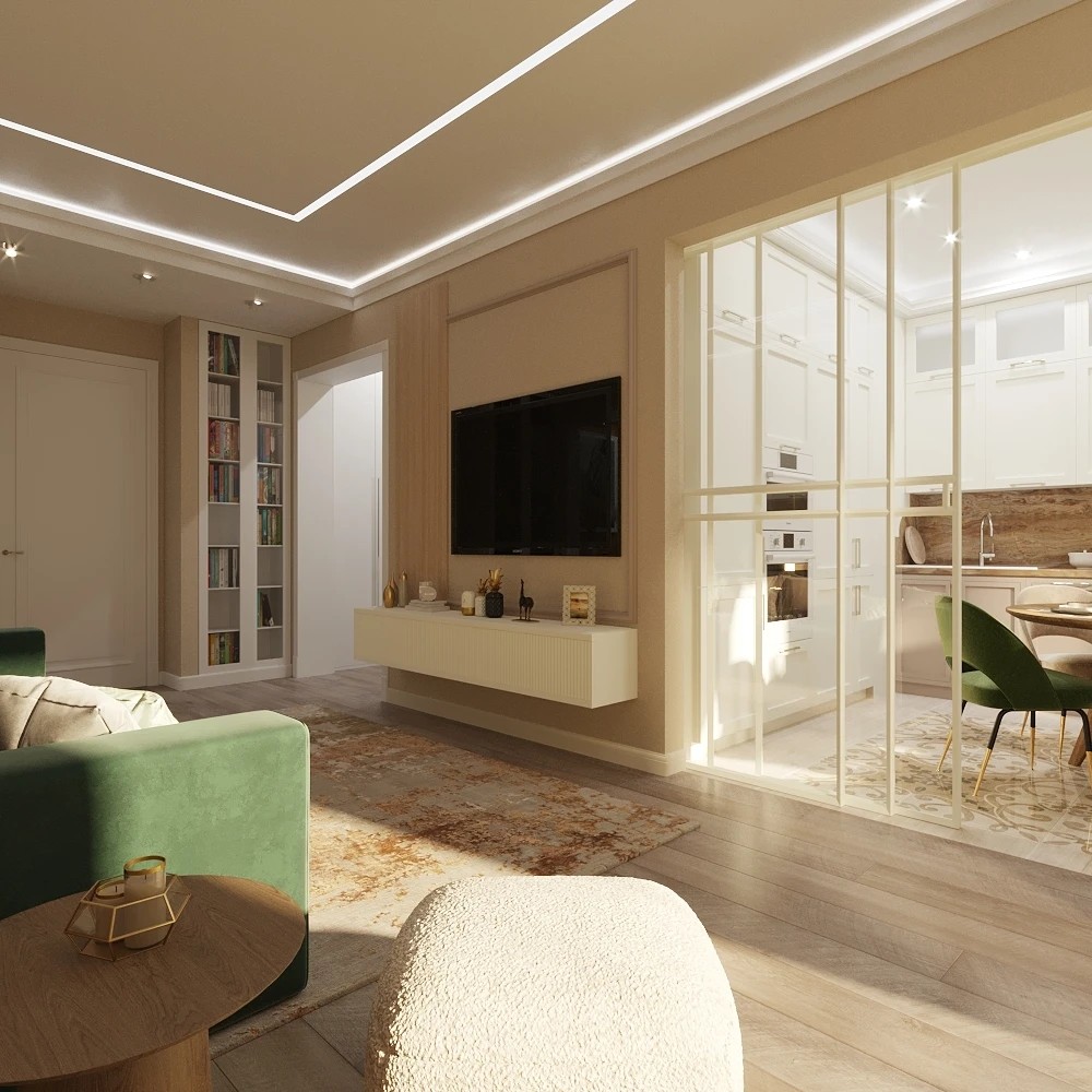 3-комнатная квартира 82 м2