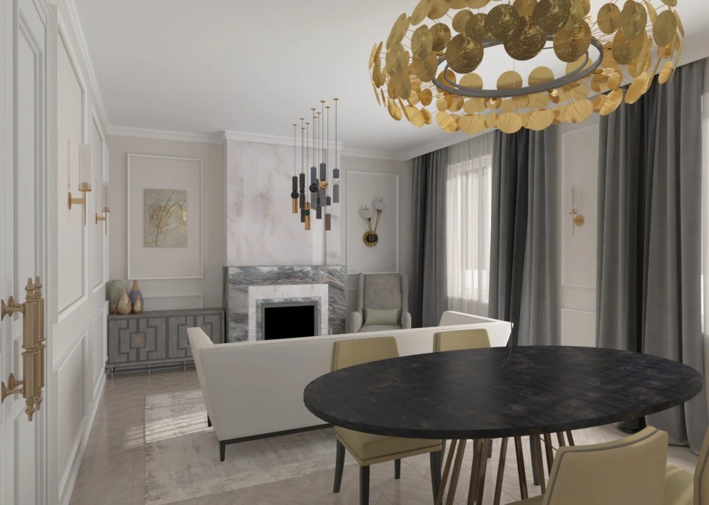 Дизайн 2-х комнатной квартиры на Кирочной улице