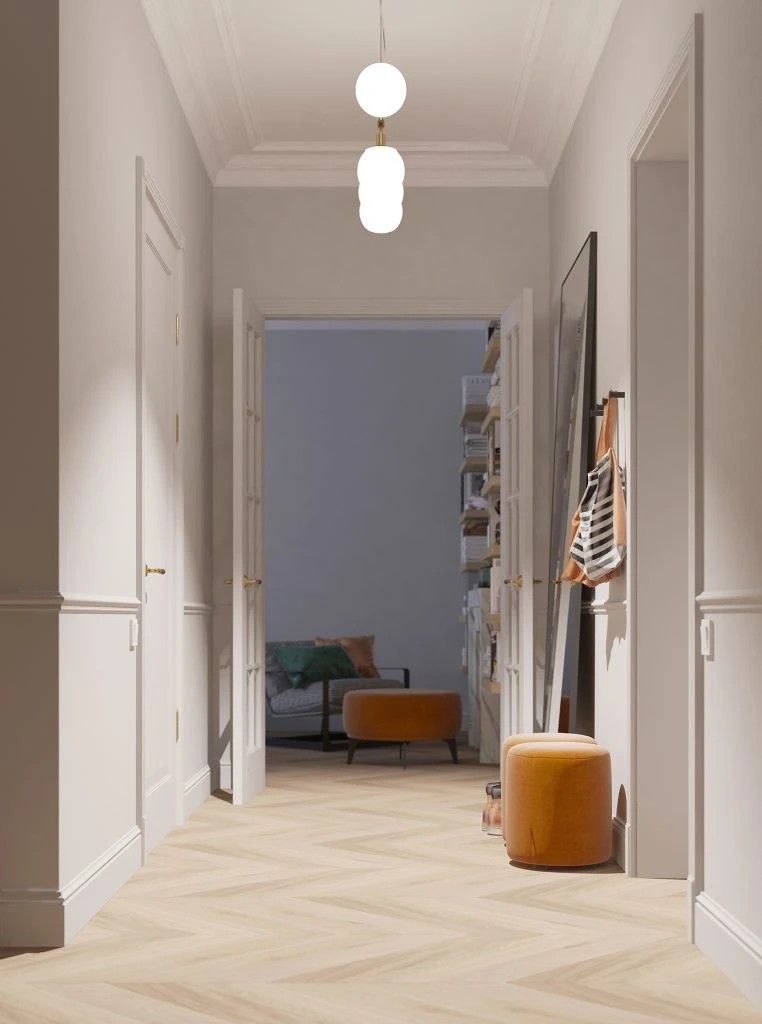 Квартира с камином