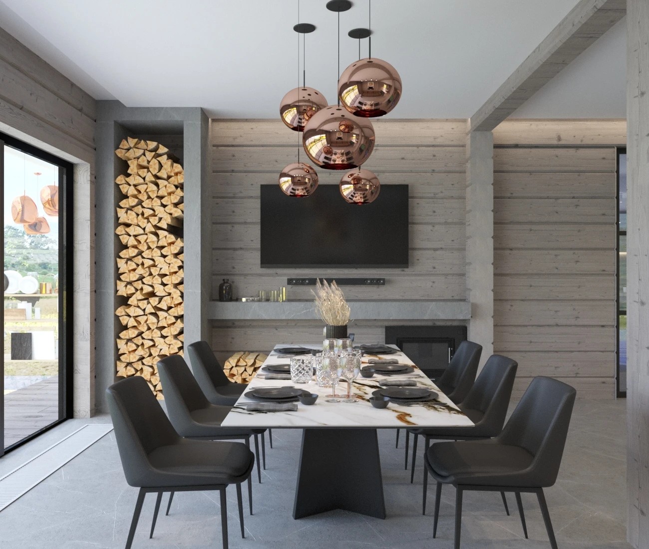 ЗАГОРОДНЫЙ ДОМ из клеёного бруса