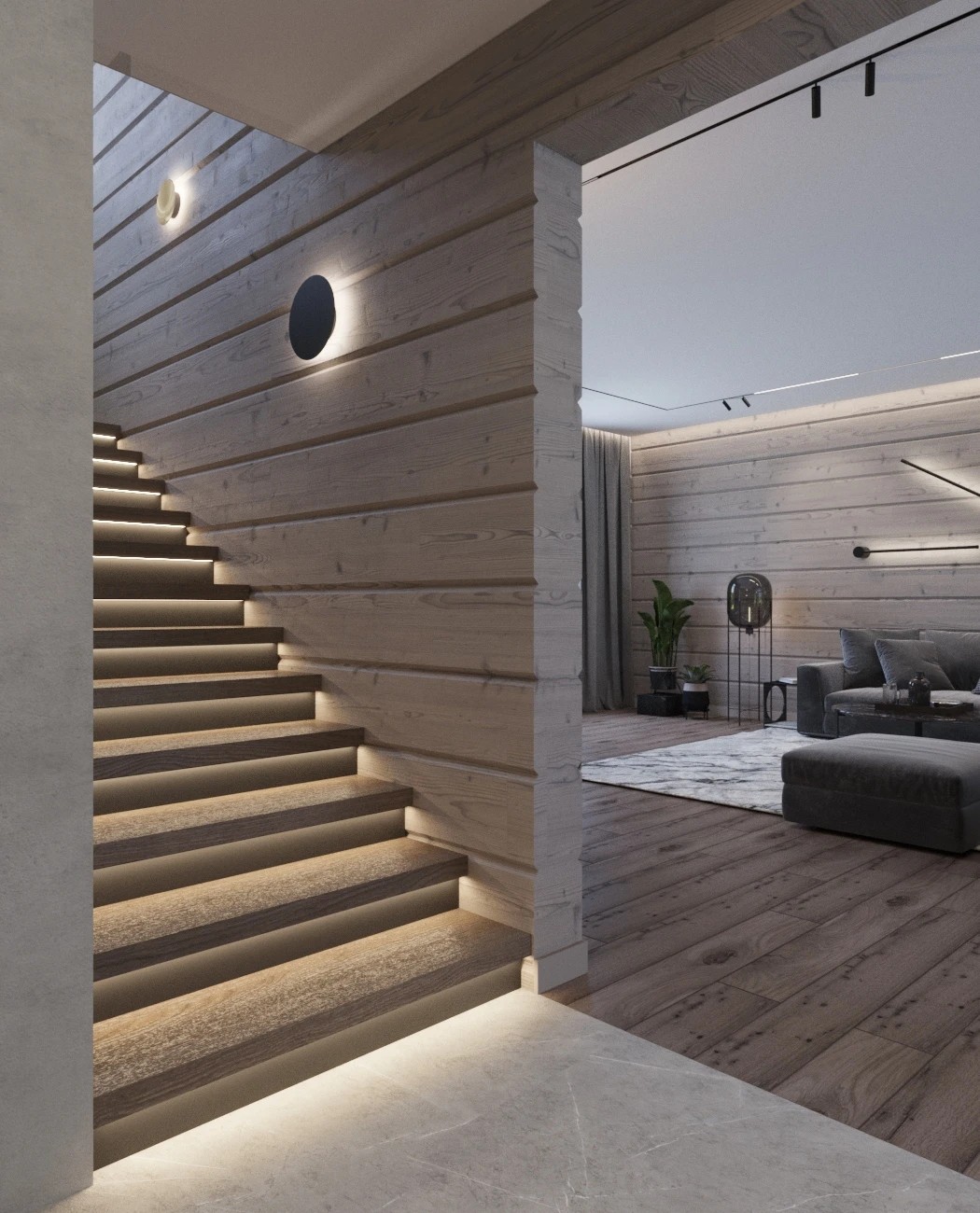 ЗАГОРОДНЫЙ ДОМ из клеёного бруса