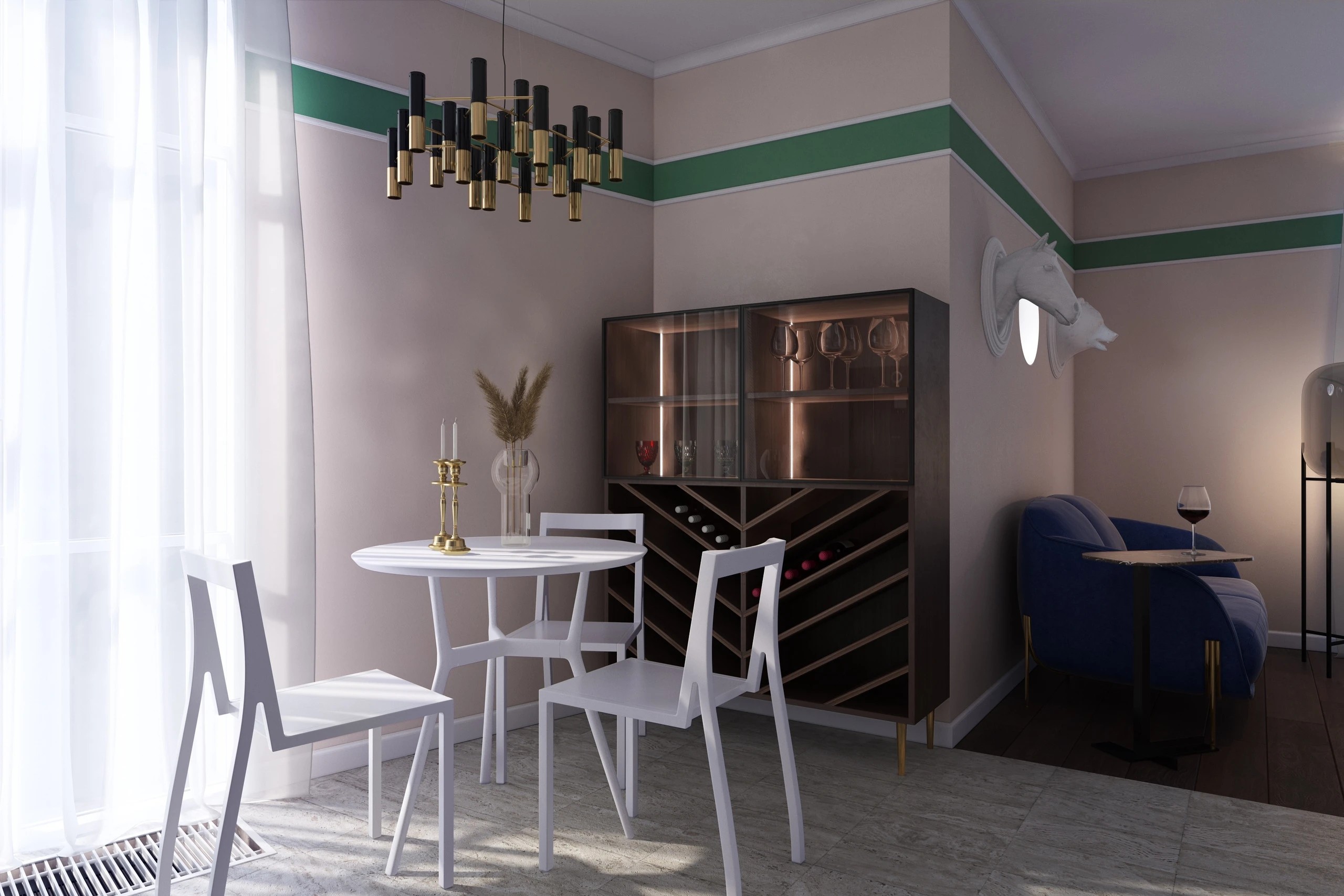 Маленькая квартира для пожилой женщины