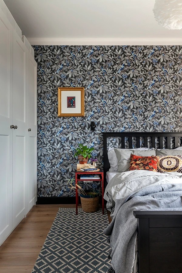 Проект "Сочный синий, брусничный и изумрудный"