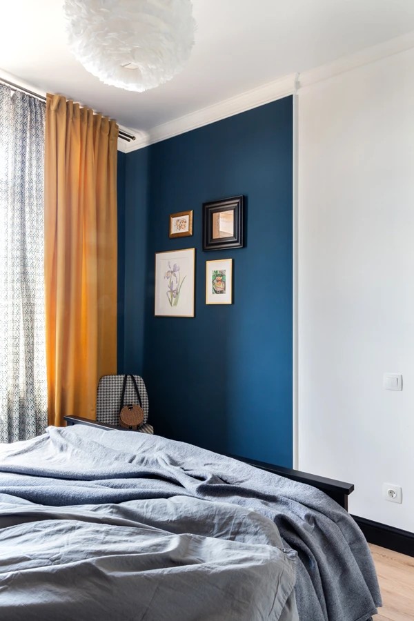 Проект "Сочный синий, брусничный и изумрудный"