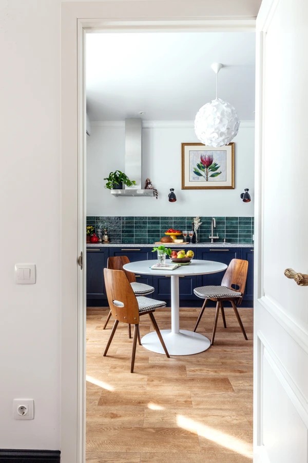 Проект "Сочный синий, брусничный и изумрудный"