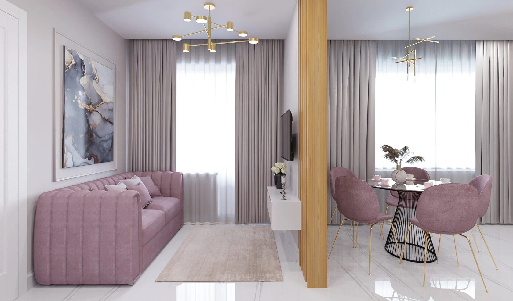 Дизайн-проект ЖК Триумф Парк