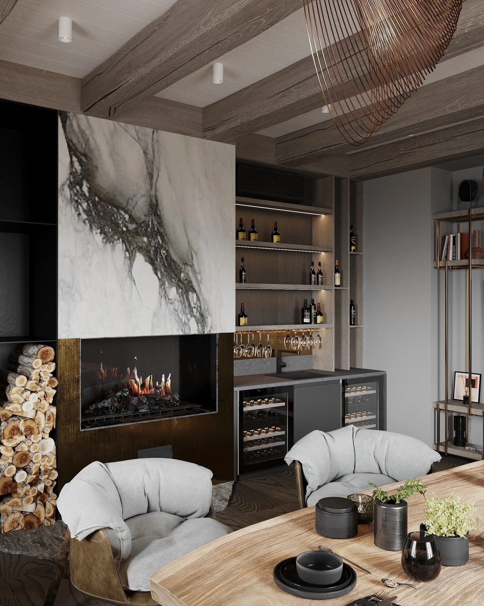 Реновация шале под Приозерском