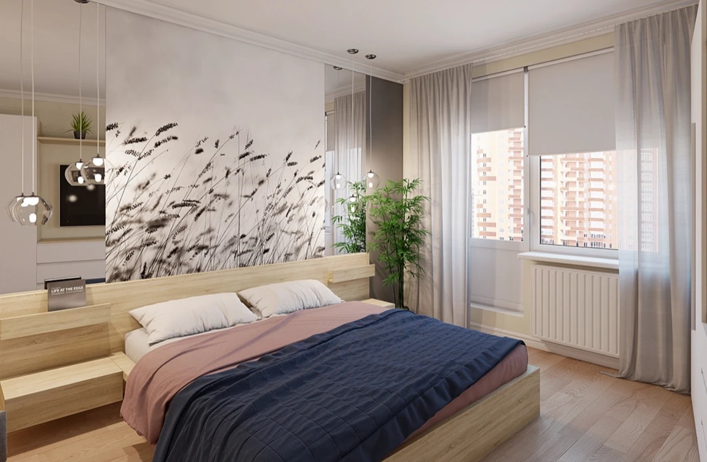 Спальня в ЖК "Лондон"