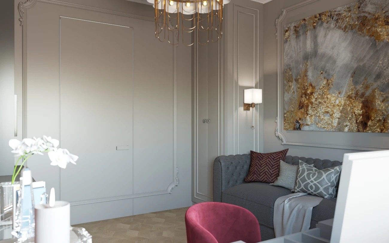 Проект в ЖК "Русский дом"