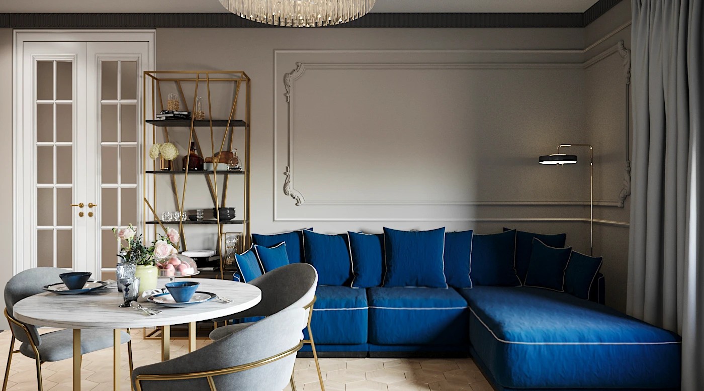 Проект в ЖК "Русский дом"