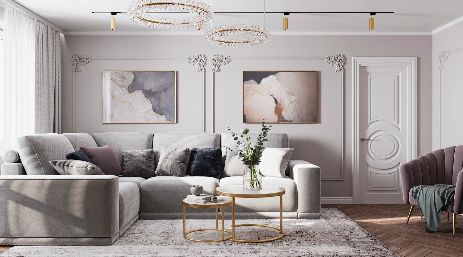 Проект квартиры в ЖК "Олимпийская"