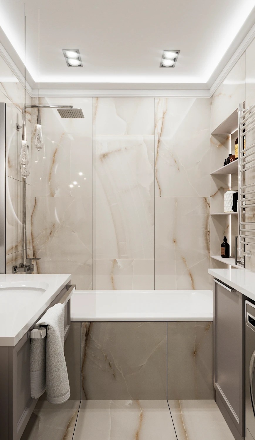 Проект квартиры в ЖК "Олимпийская"