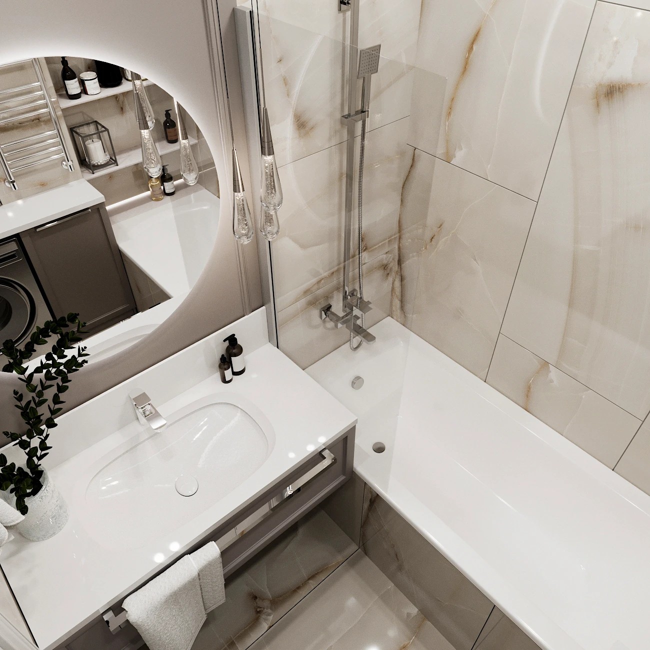 Проект квартиры в ЖК "Олимпийская"