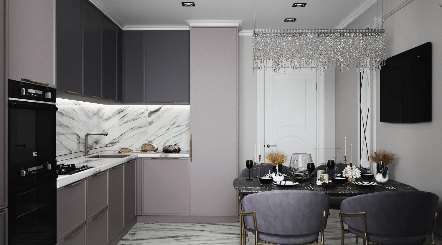 Проект квартиры в ЖК "Олимпийская"