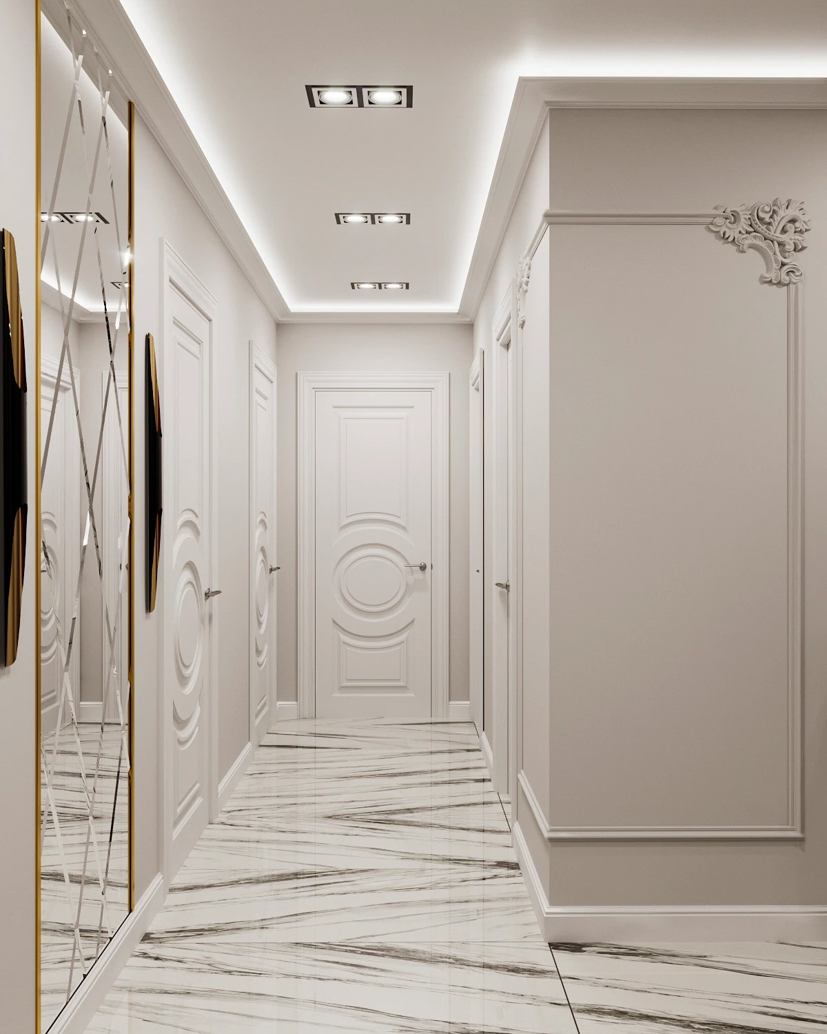 Проект квартиры в ЖК "Олимпийская"