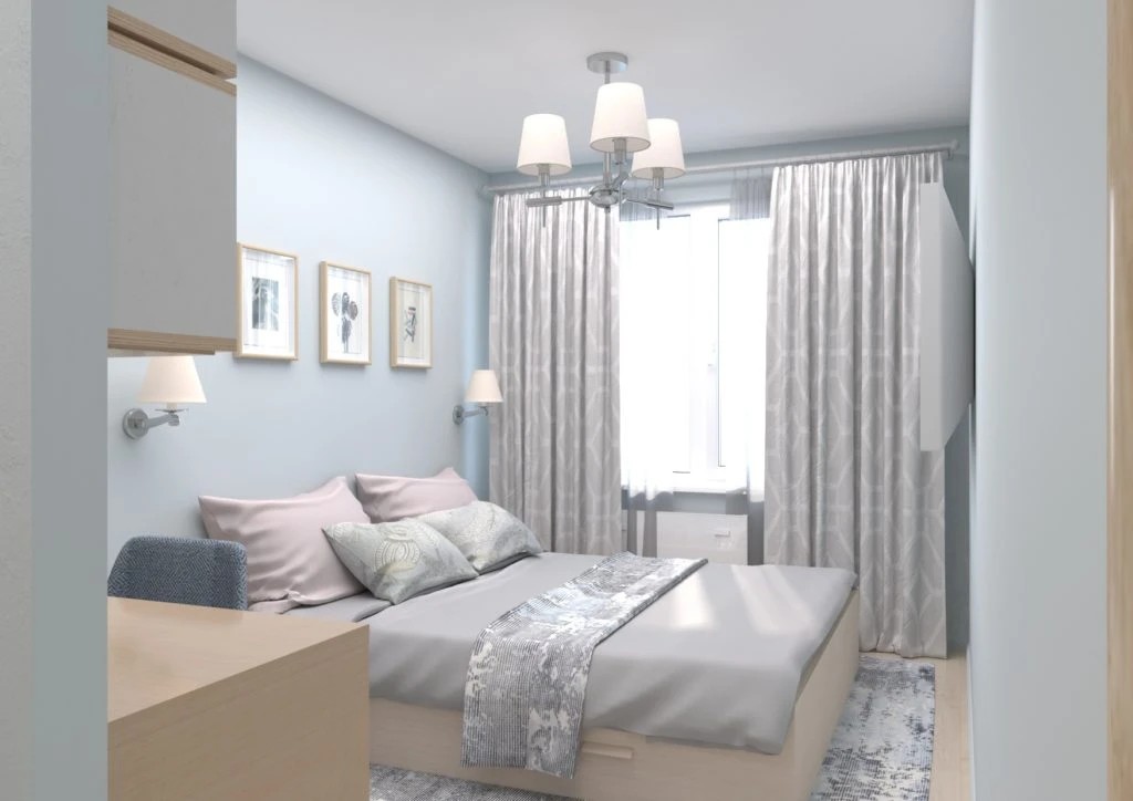 Дизайн 2-х комнатной квартиры в Выборге