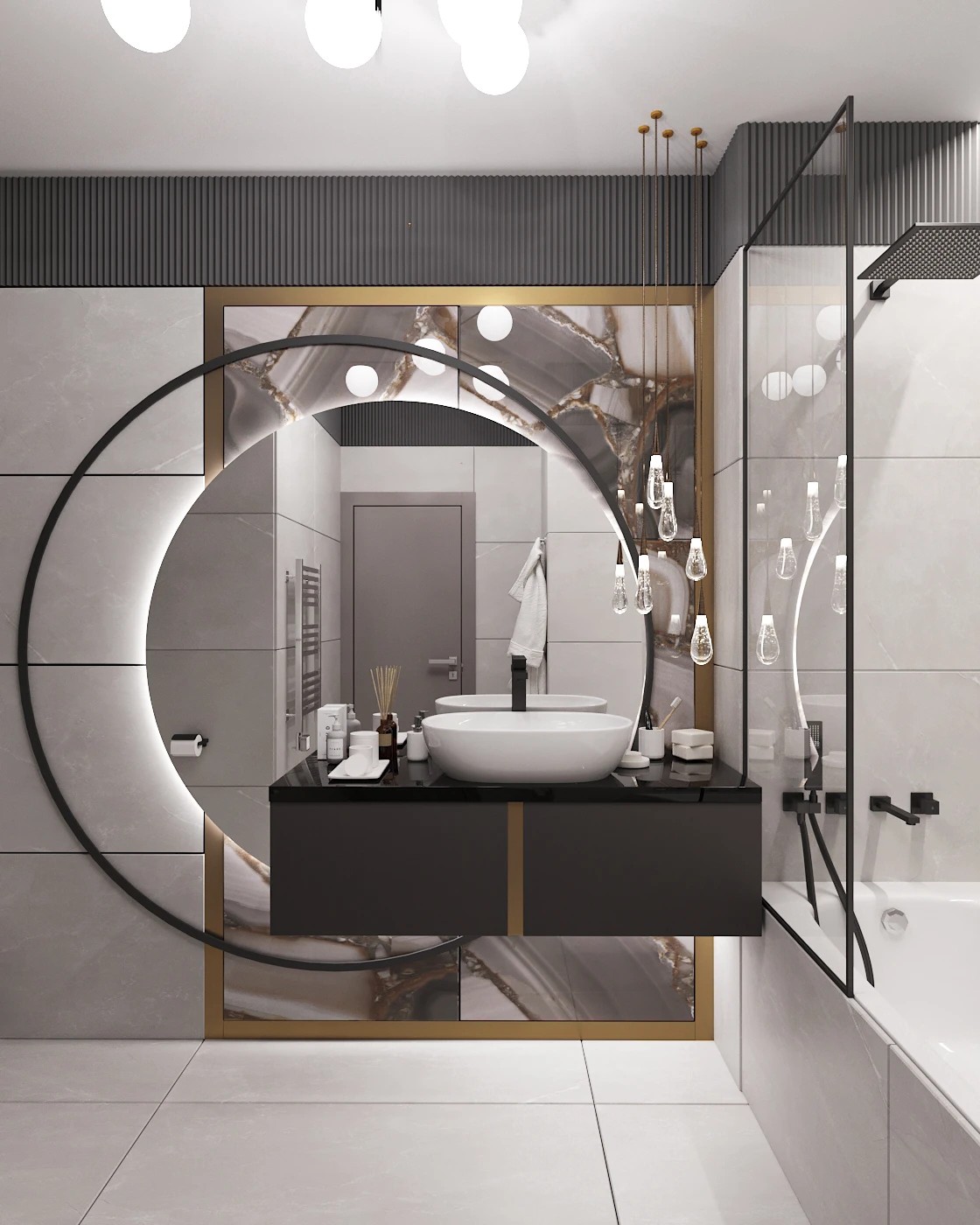 Квартира в ярких оттенках