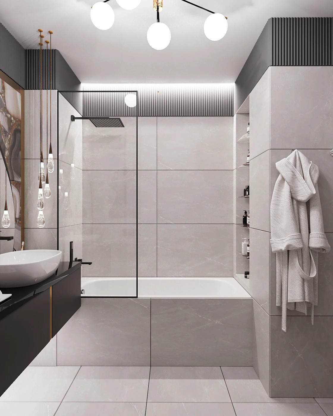 Квартира в ярких оттенках