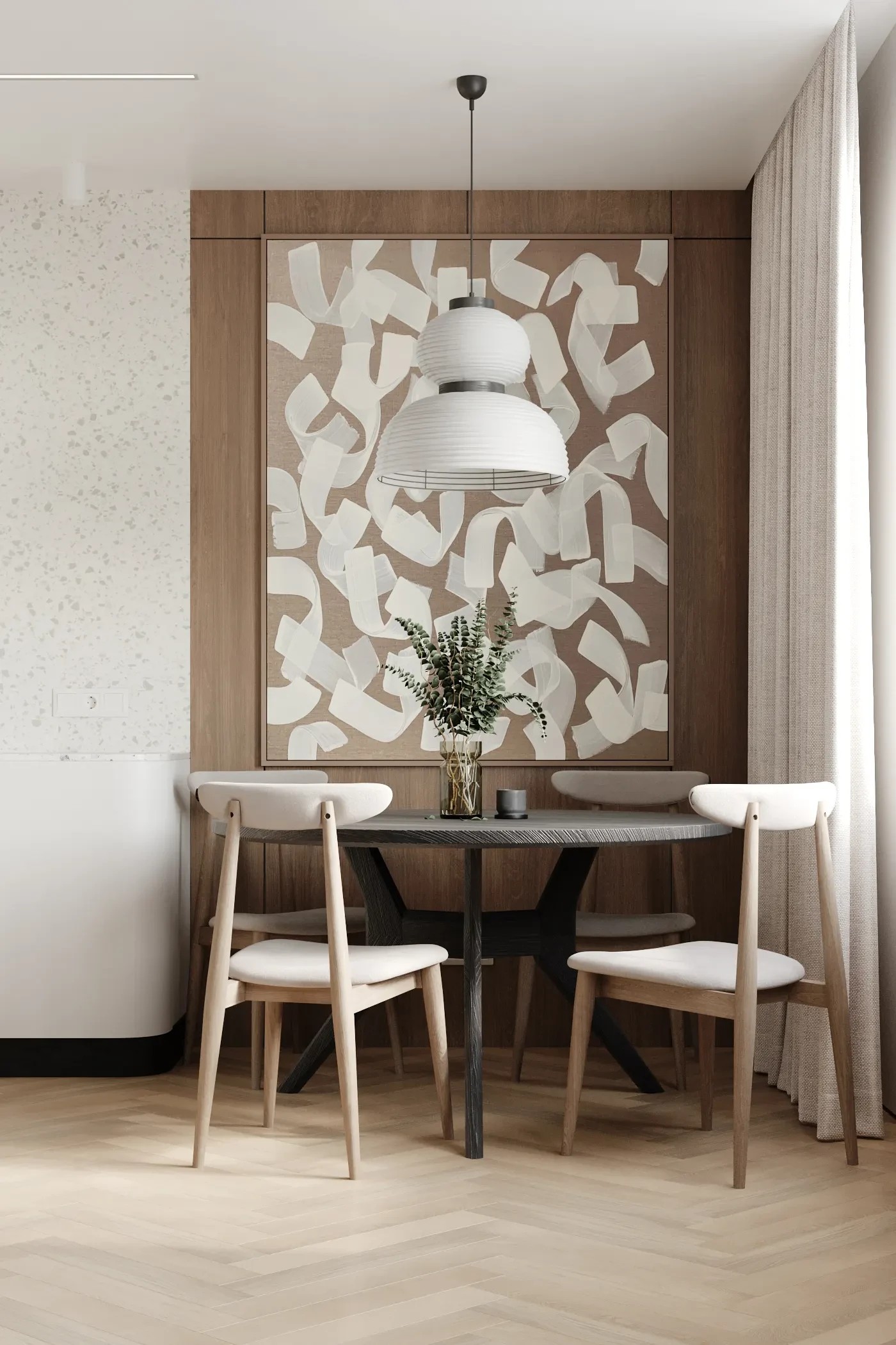 Стильный минимализм (ЖК ПЕТРОВСКИЙ КВАРТАЛ НА ВОДЕ)