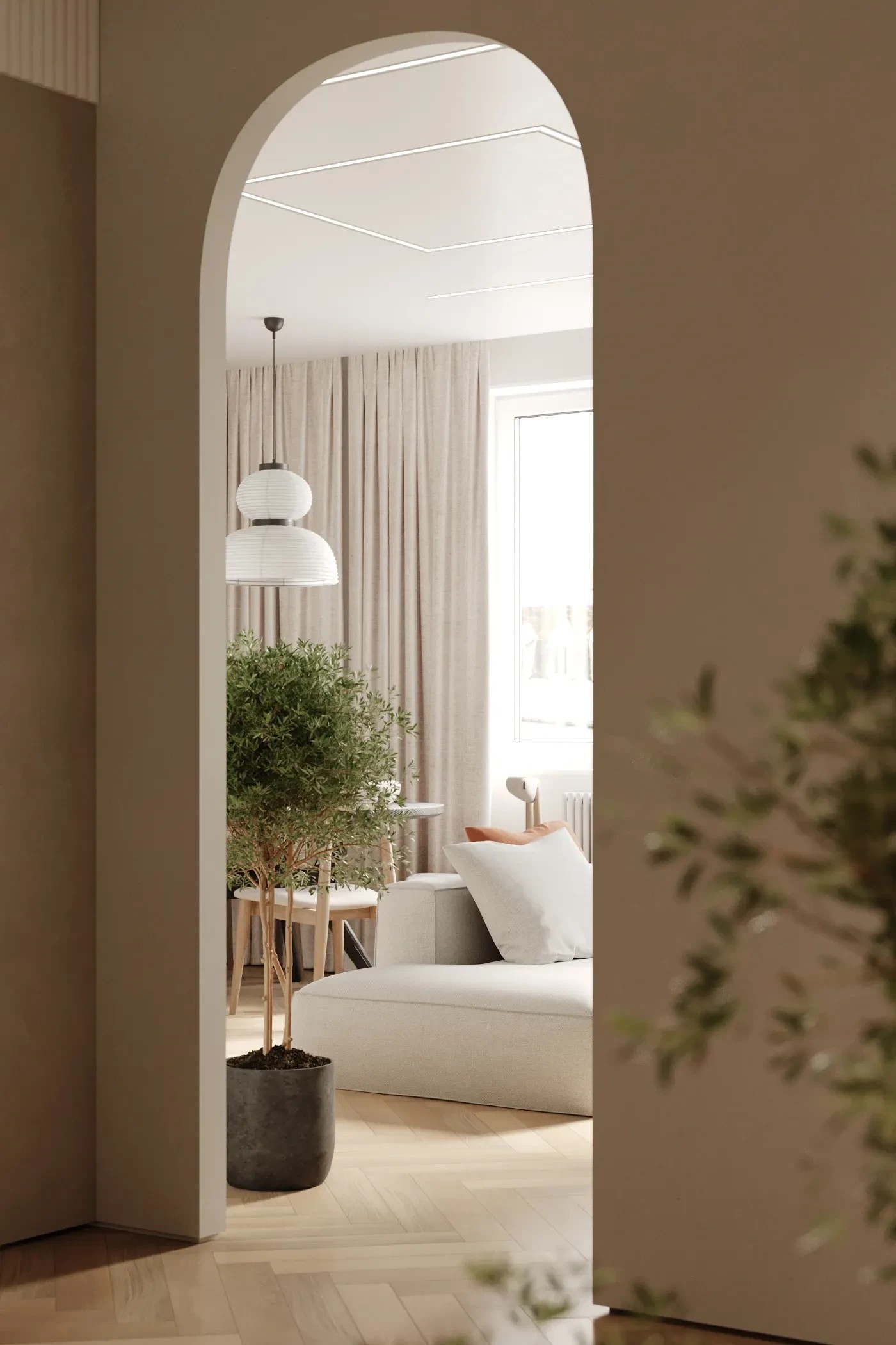 Стильный минимализм (ЖК ПЕТРОВСКИЙ КВАРТАЛ НА ВОДЕ)