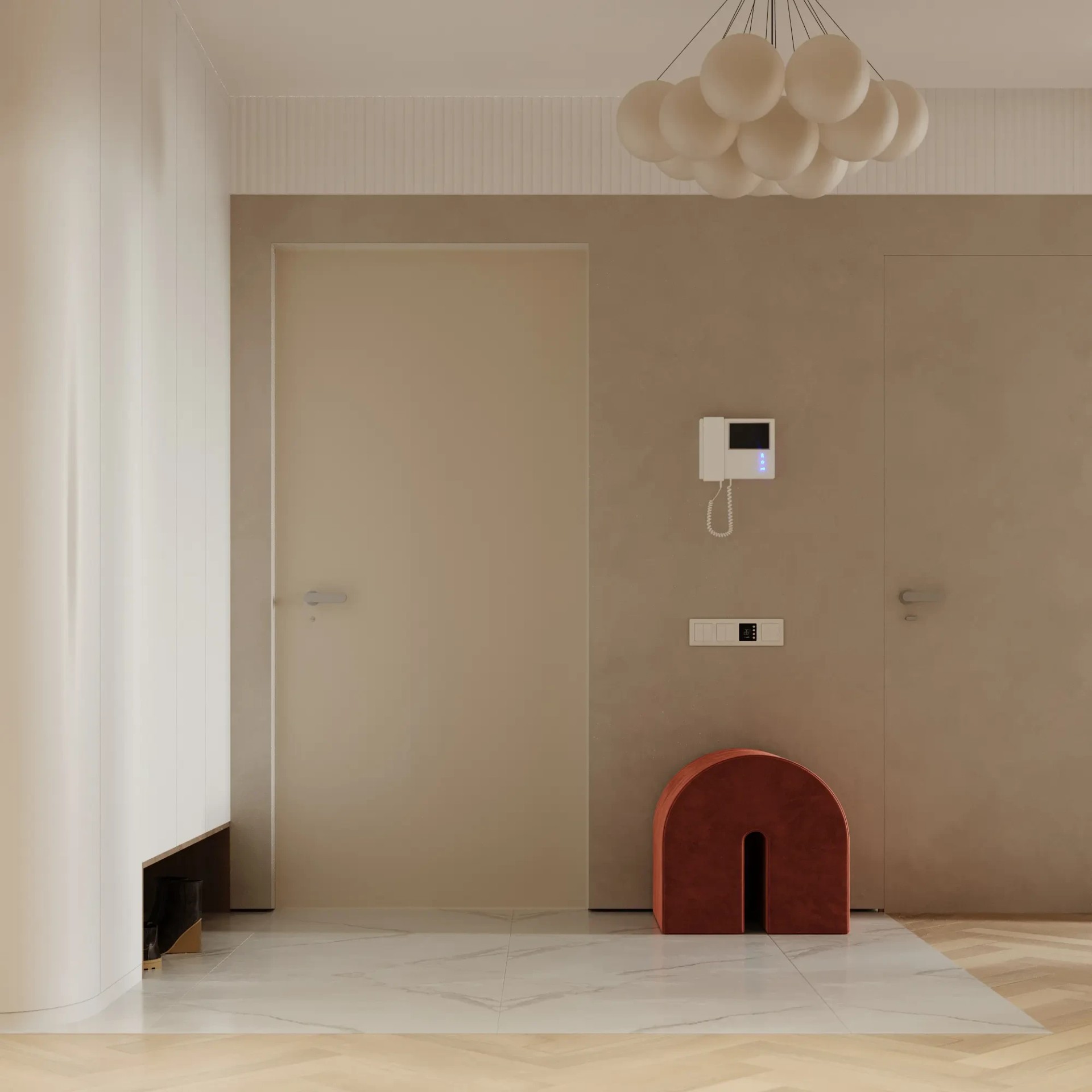 Стильный минимализм (ЖК ПЕТРОВСКИЙ КВАРТАЛ НА ВОДЕ)