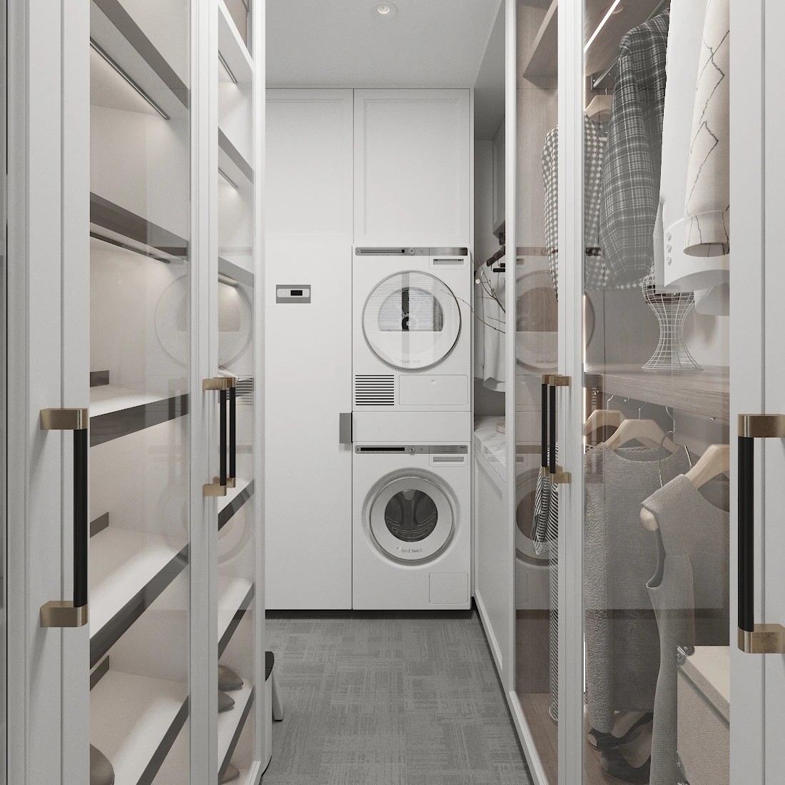 Персиковая неоклассика (ЖК ГОЛДЕН СИТИ)