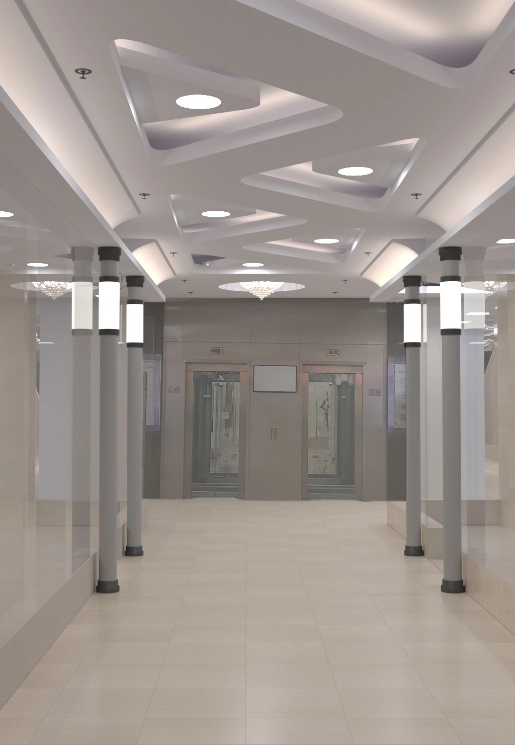 Потолок ТЦ Гранд Палас (м.Гостинный Двор)