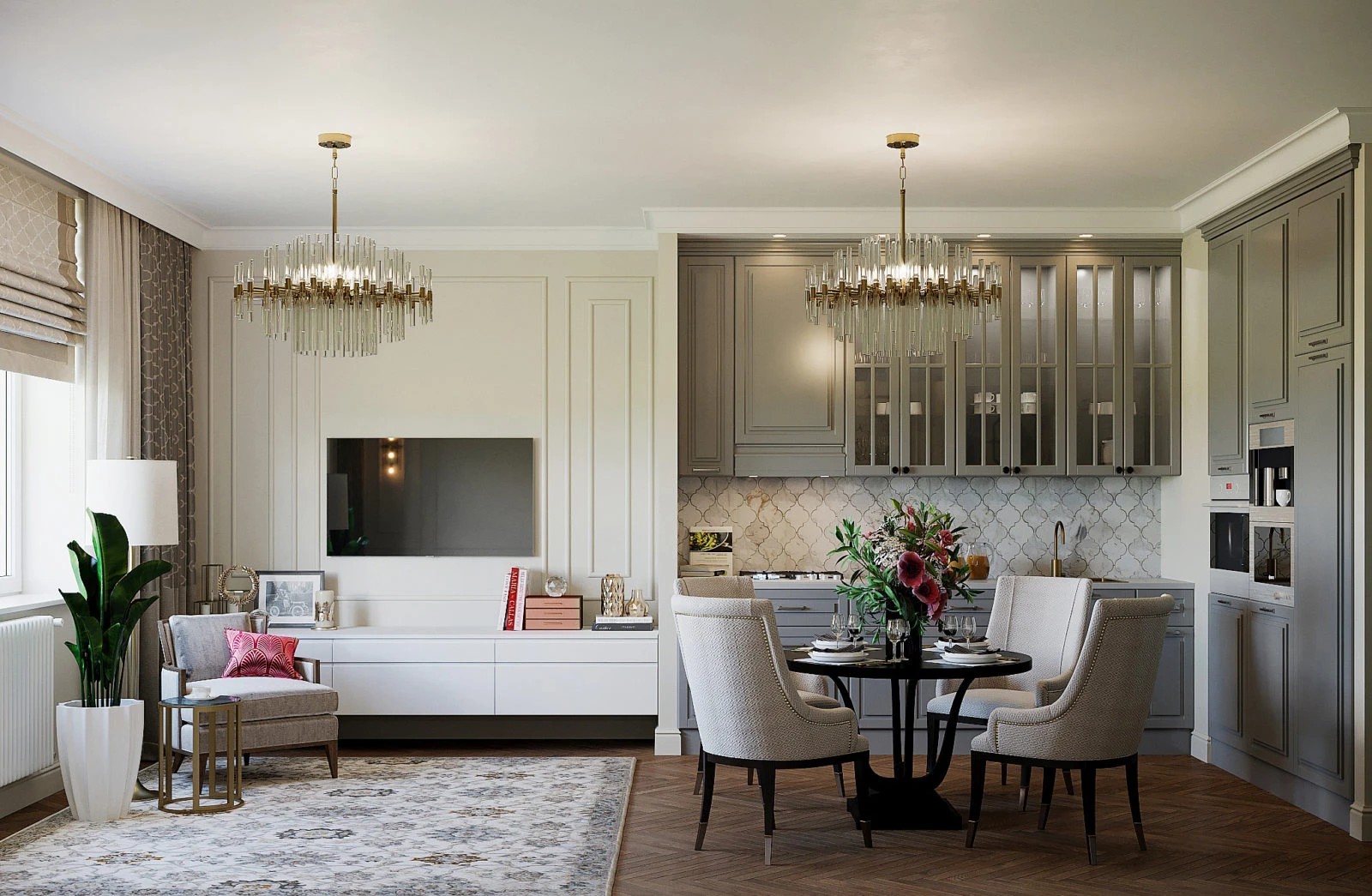 ПРОЕКТ КВАРТИРЫ В ЖК ПЕТРОГРАДЕЦ