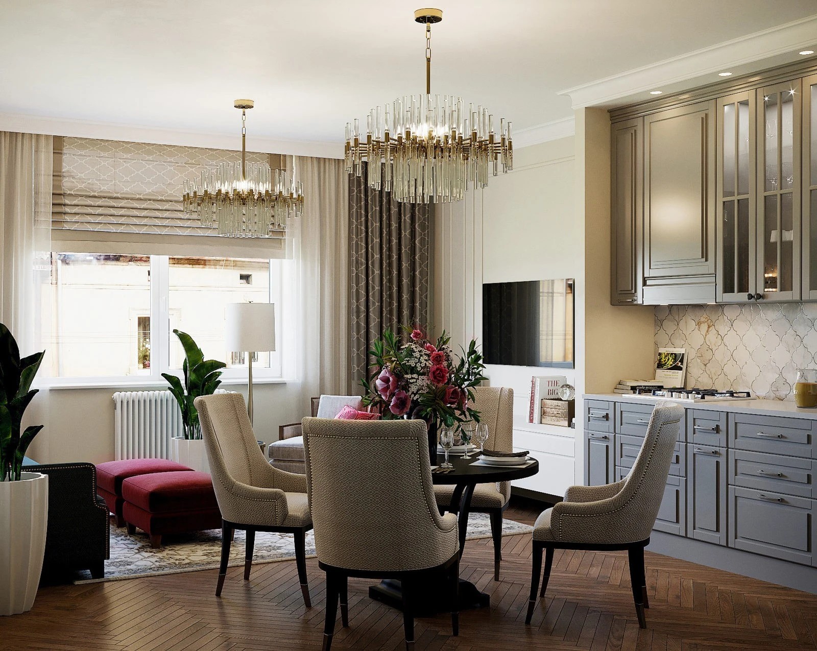 ПРОЕКТ КВАРТИРЫ В ЖК ПЕТРОГРАДЕЦ