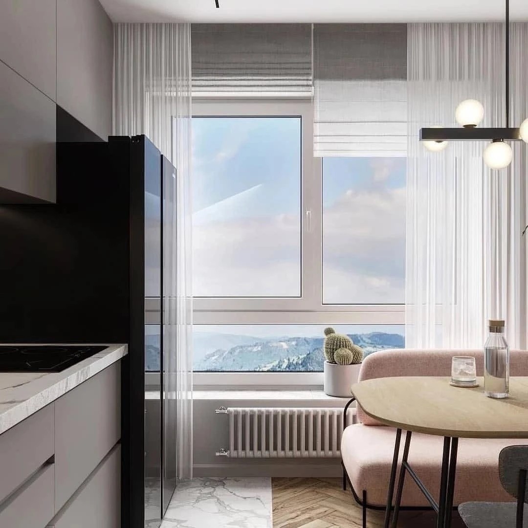 Современная кухня, 11 кв.м.