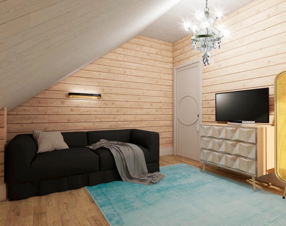 Деревянный дом в Подмосковье