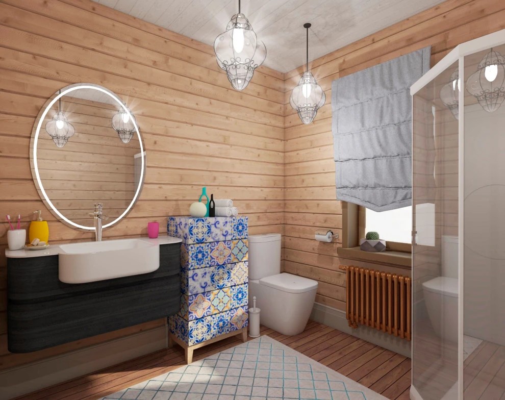 Деревянный дом в Подмосковье