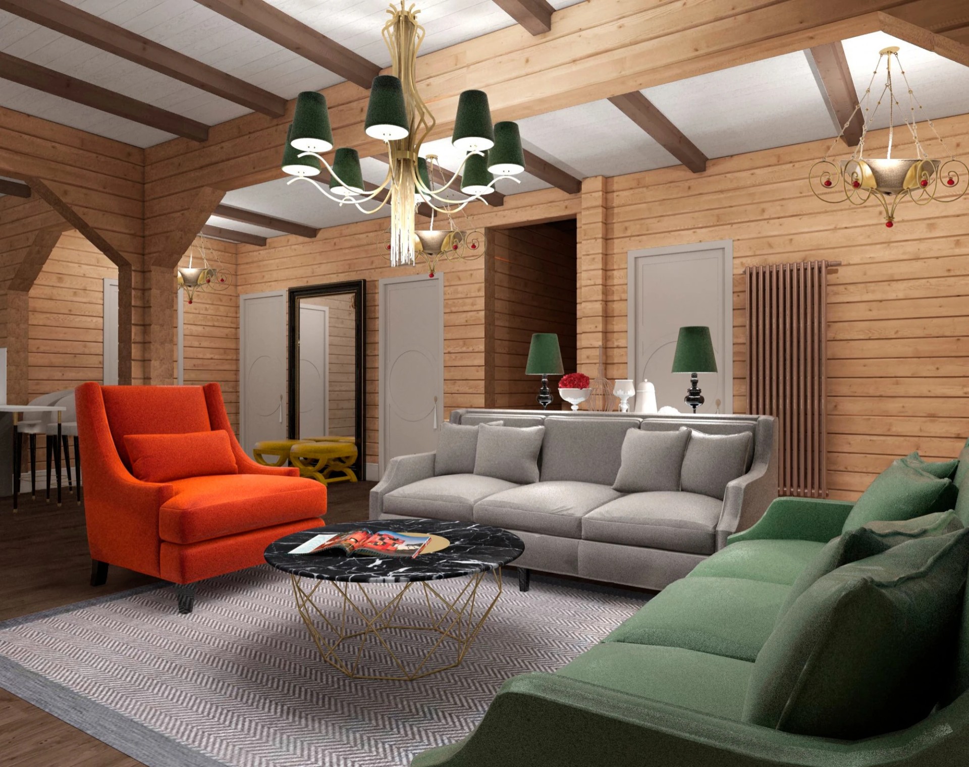 Деревянный дом в Подмосковье