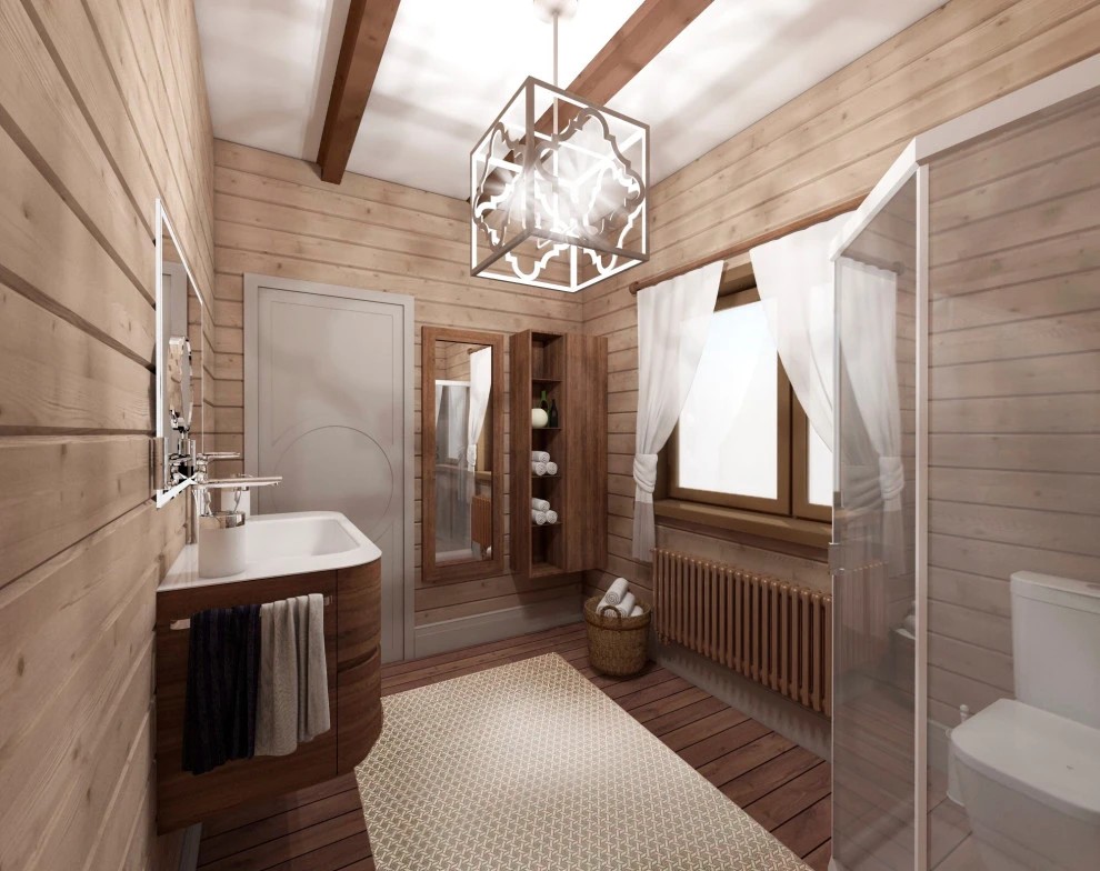 Деревянный дом в Подмосковье